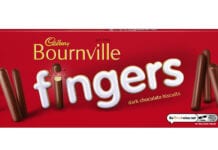 Dark chocolate brand Cadbury Bournville has joined the Cadbury Fingers range.