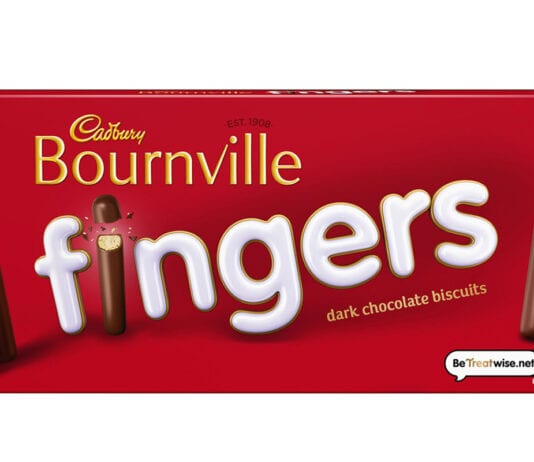 Darker fingers variant Dark chocolate brand Cadbury Bournville has joined the Cadbury Fingers range.