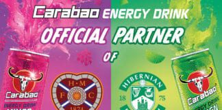 Carabao partner of Hearts and Hibs football teams