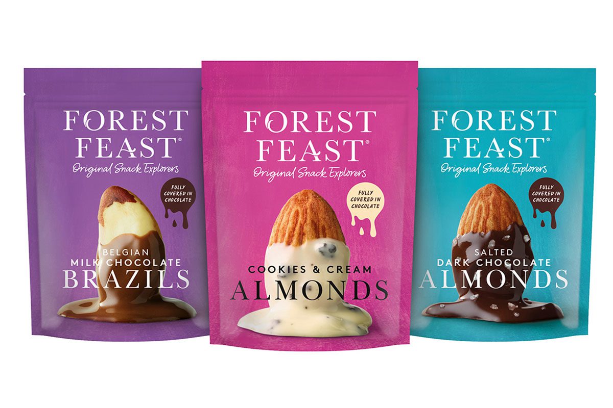 Forest Feast Signature Chocolate Nut range