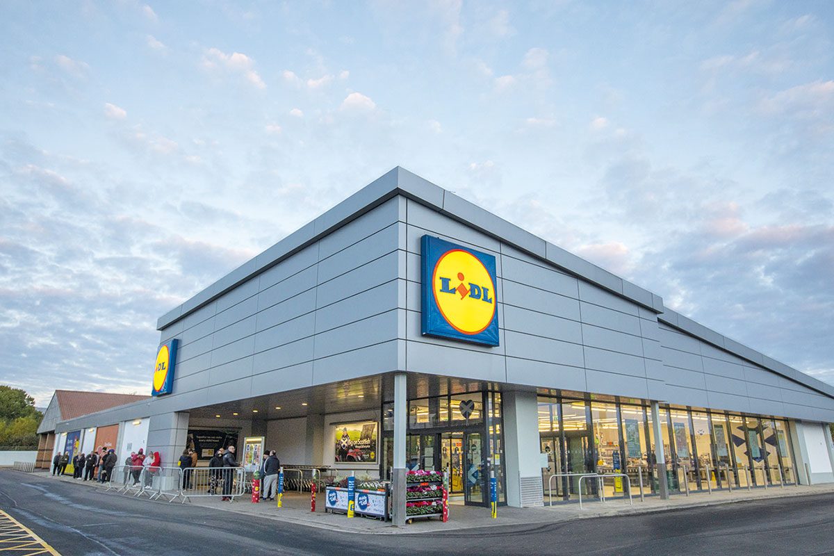 Lidl Granton Road, Edinburgh,  is the discounter’s largest store in Scotland.