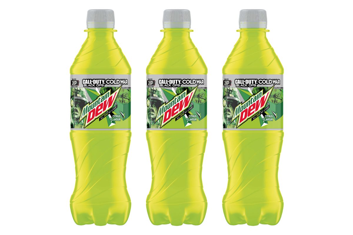 Mountain Dew bottles