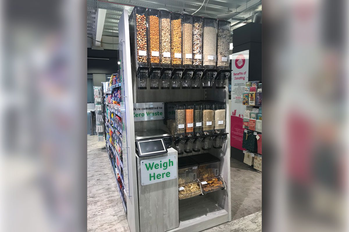 Virtual tour of Nisa Express store, zero waste products