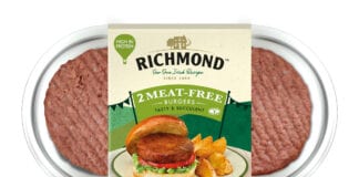 Richmond meat free burgers