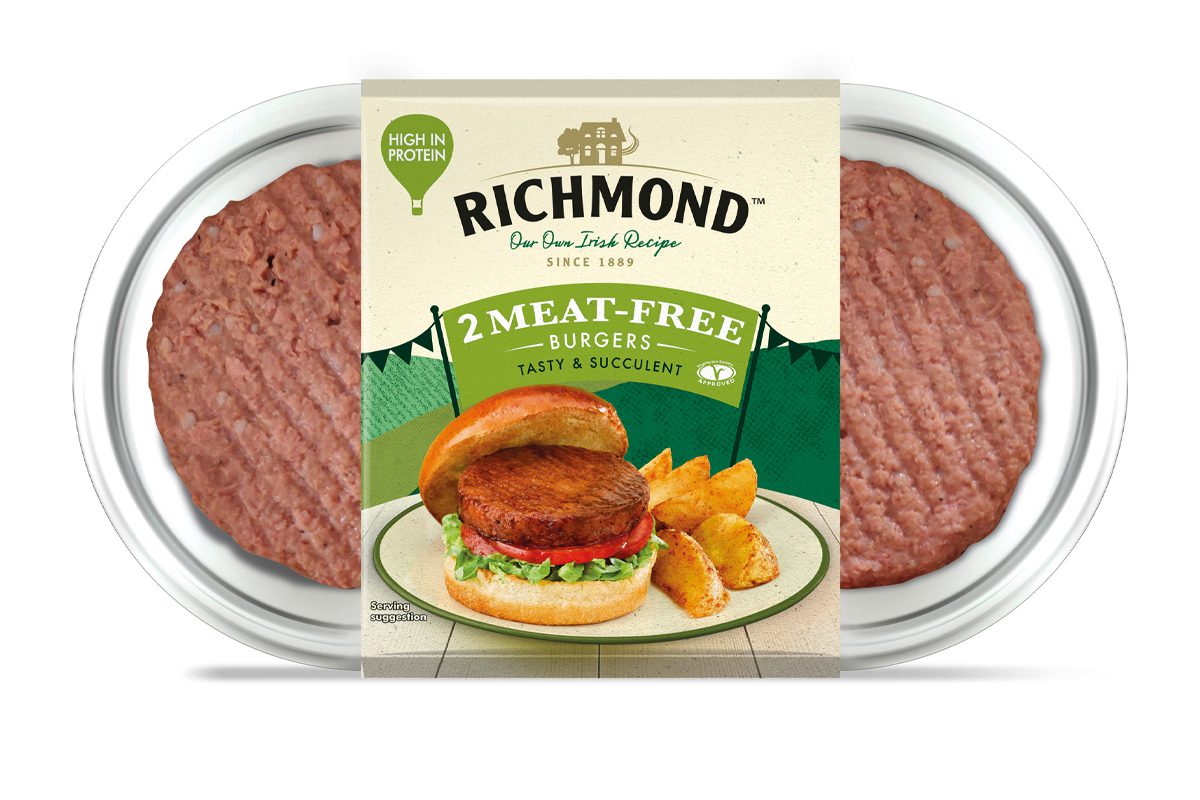 Richmond meat free burgers