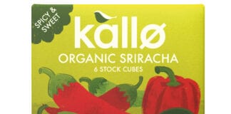 Kallo organic sriracha stock cubes