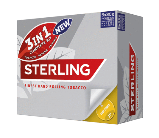 Transitioning to pouch Sterling roll your own