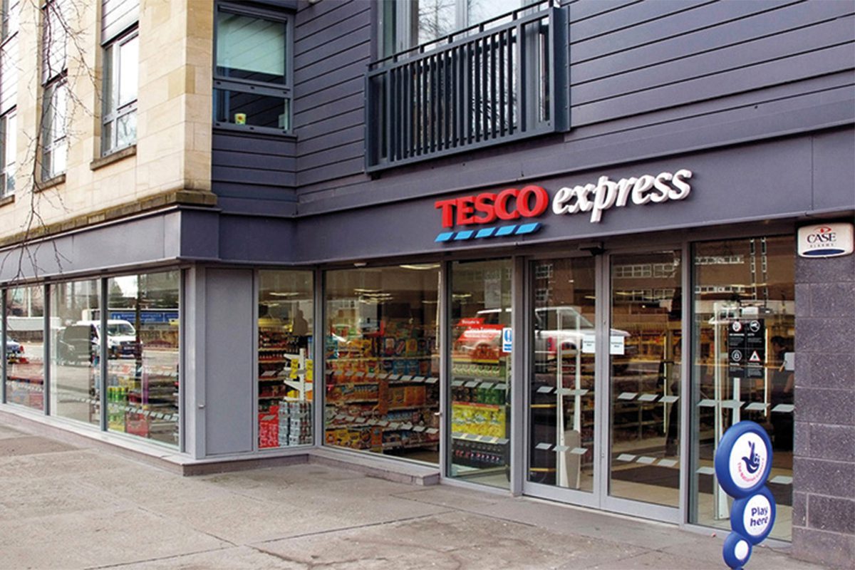 Tesco Express store exterior