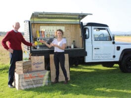 Milk queen is crowned Robert Graham and Michelle Kibaris