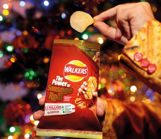 Festive pack rolling out Walker's festive packets