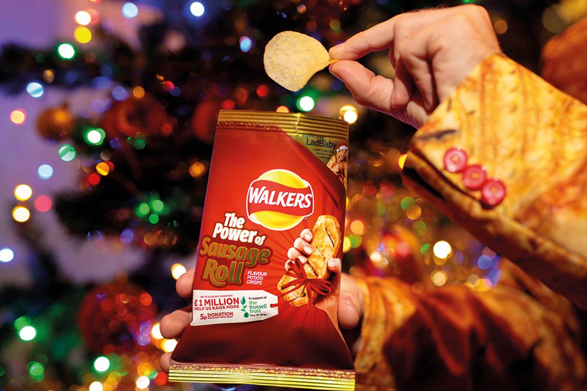 Walker's festive packets 