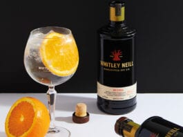 Advertising for more gin growth Whitley Neil gin serve