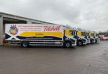 JW Filshill trucks