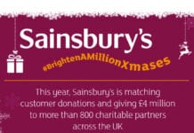 Sainsbury's bighten a million christmases
