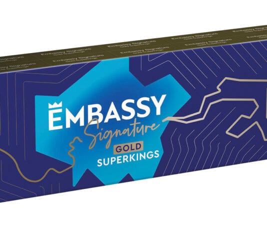 Embassy range change New Gold Superking variant