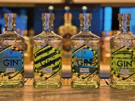 Legendary venue on the bottle Manchester Gin The Hacienda