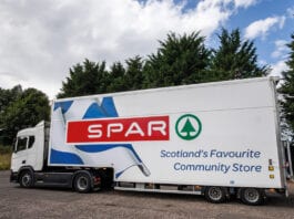 CJ Lang adds more stores SPAR lorry