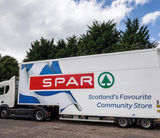 CJ Lang adds more stores SPAR lorry