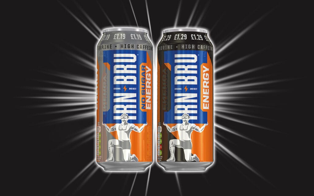Big can energy from IrnBru Scottish Grocer & Convenience Retailer
