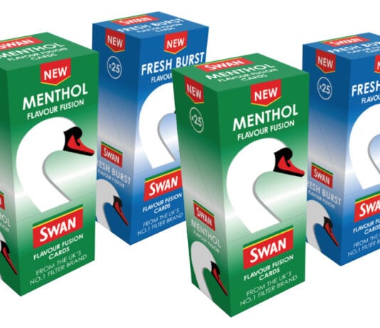 Flavour cards from Swan