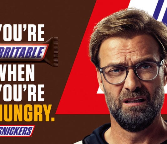 A major signing for Snickers