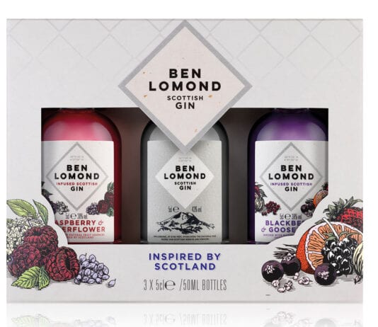 A sweet gin treat Ben Lomond Gin gift pack