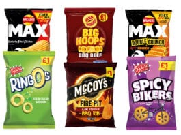 Crisps and snacks make a night in