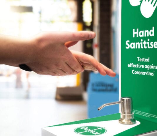 New hygiene partnership Dettol CleanUp hand sanitiser