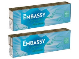 Embassay adds new crush variant Embassy Signature new crush packs