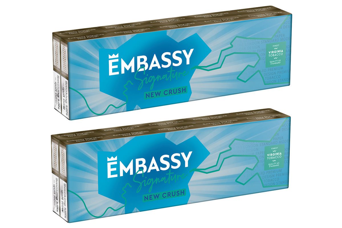 Embassy Signature new crush packs