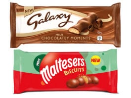 Two new Mars SKUs New Galaxy and Maltesers snacks