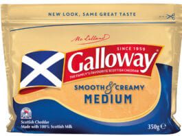 Galloway is back on the TV Galloway cheese pack