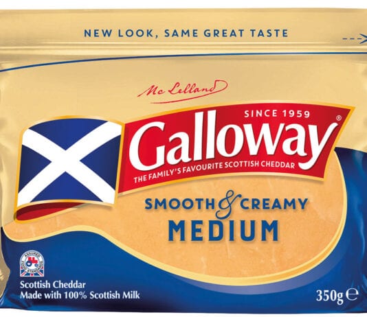 Galloway is back on the TV Galloway cheese pack