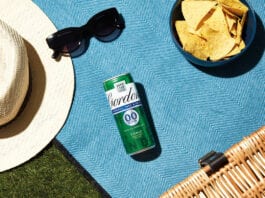 Alcohol-free gin on the go