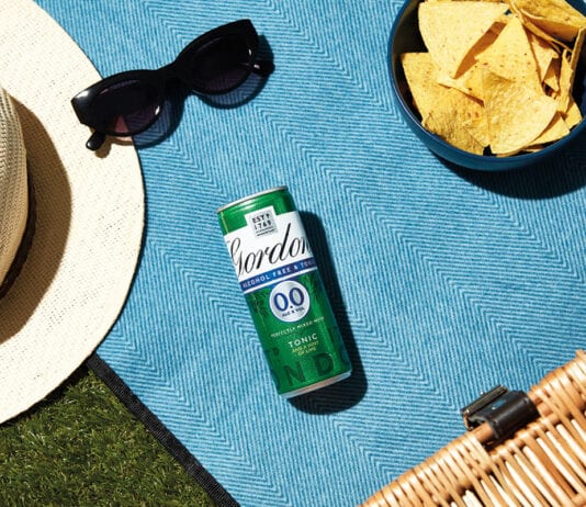 Alcohol-free gin on the go