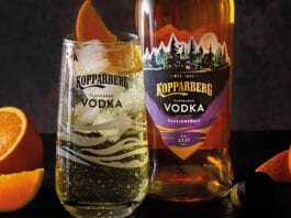 Bold fruity vodka line