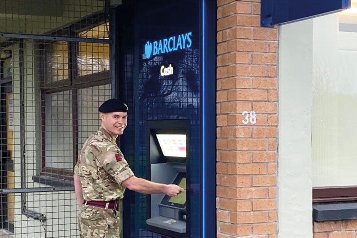 LINK ATM at Kinloss Barracks