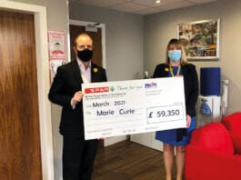 Thousands in support Spar donation to Marie Curie