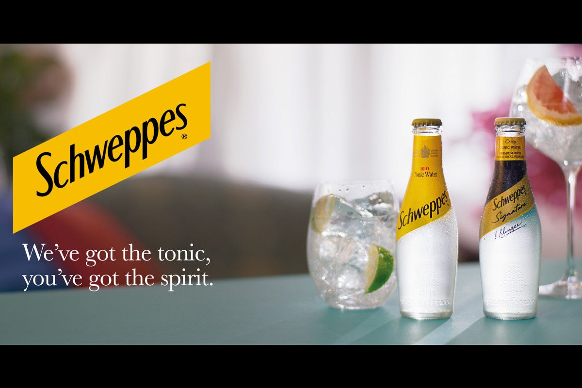 Schweppes TV campaign 