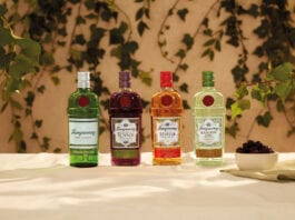 Gearing up for summer success Tanqueray bottles