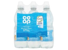 Bottling up cash for water charity Co-op water