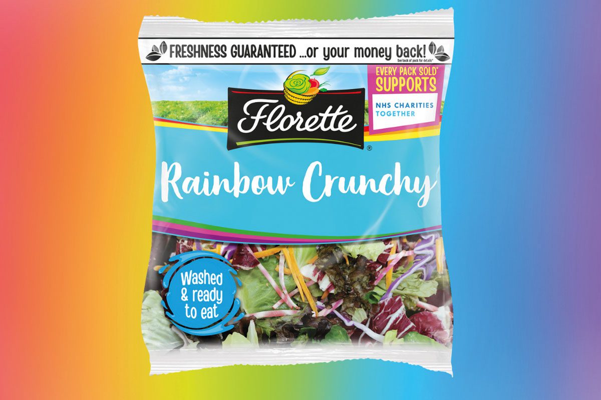 Florette rainbow crunchy