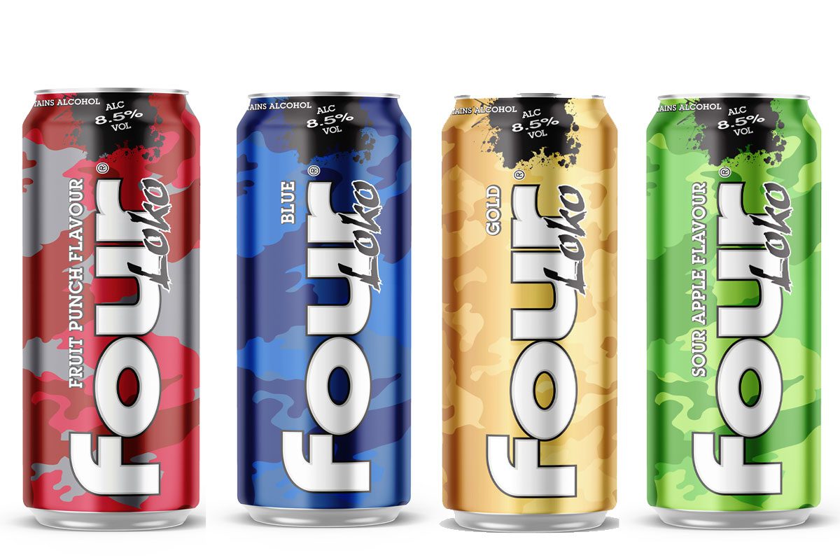 Four Loko cans