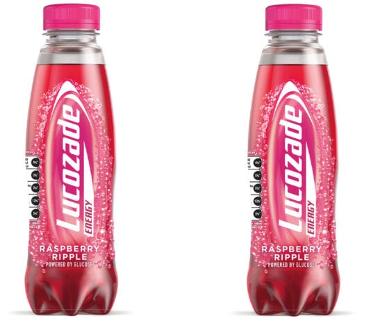 Raspberry flavour for Lucozade Raspberry Lucozade