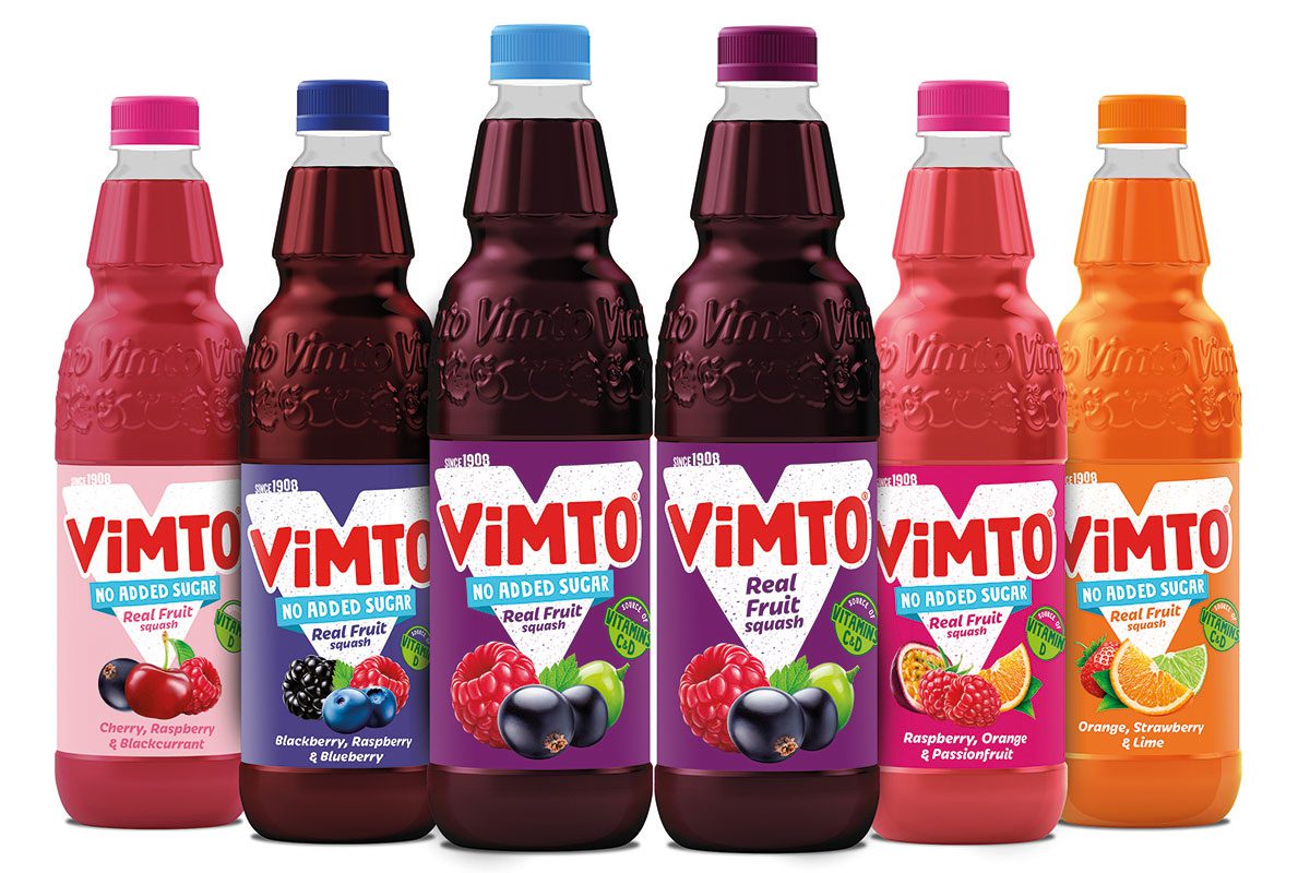 Vimto squash range