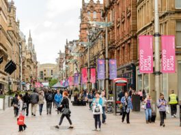 Footfall on the up in Scotland