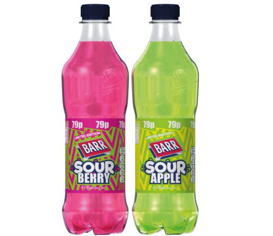 Sour for the summer Barr sour soft drinks