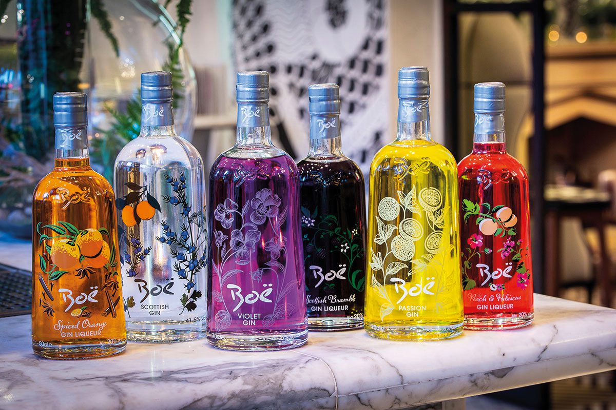 The Boë Gin range