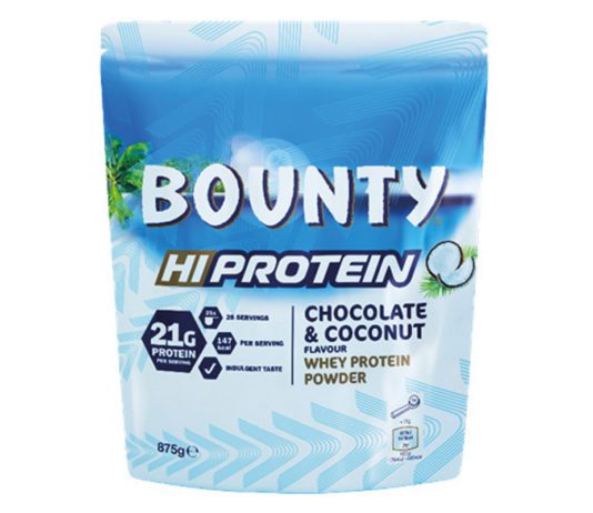 Coconut protein fix with Mars Bounty coconut protein powder