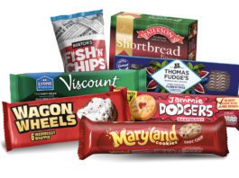 A confectionery giant Burtons range